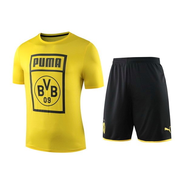 Entrenamiento Borussia Dortmund Conjunto Completo 2019-2020 Amarillo Negro